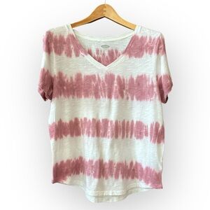 OLD NAVY Ladies' V-Neck Short Sleeve Tee (Size L)